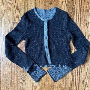 vintage wool cardigan